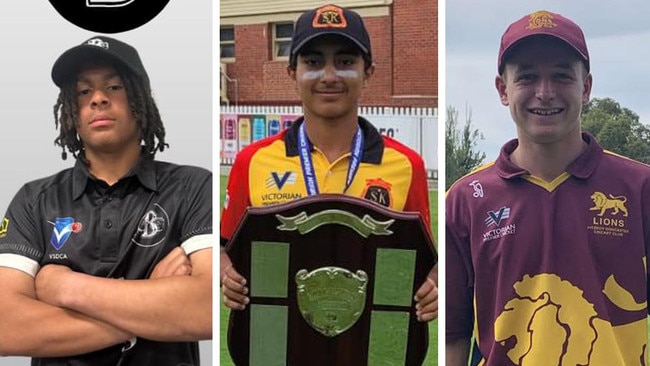 Named: 25 rising stars of Victorian boys cricket