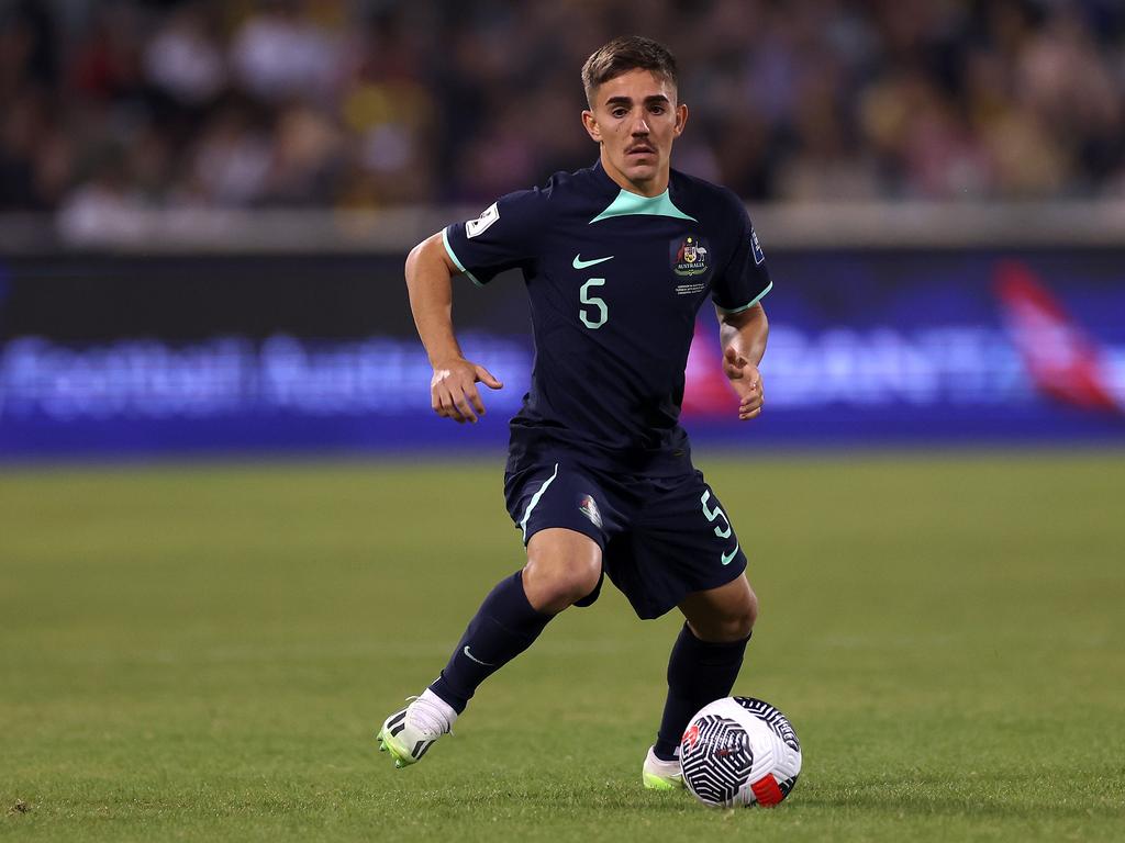 Josh Nisbet looked right at home in his debut for Australia. Picture: Getty Images