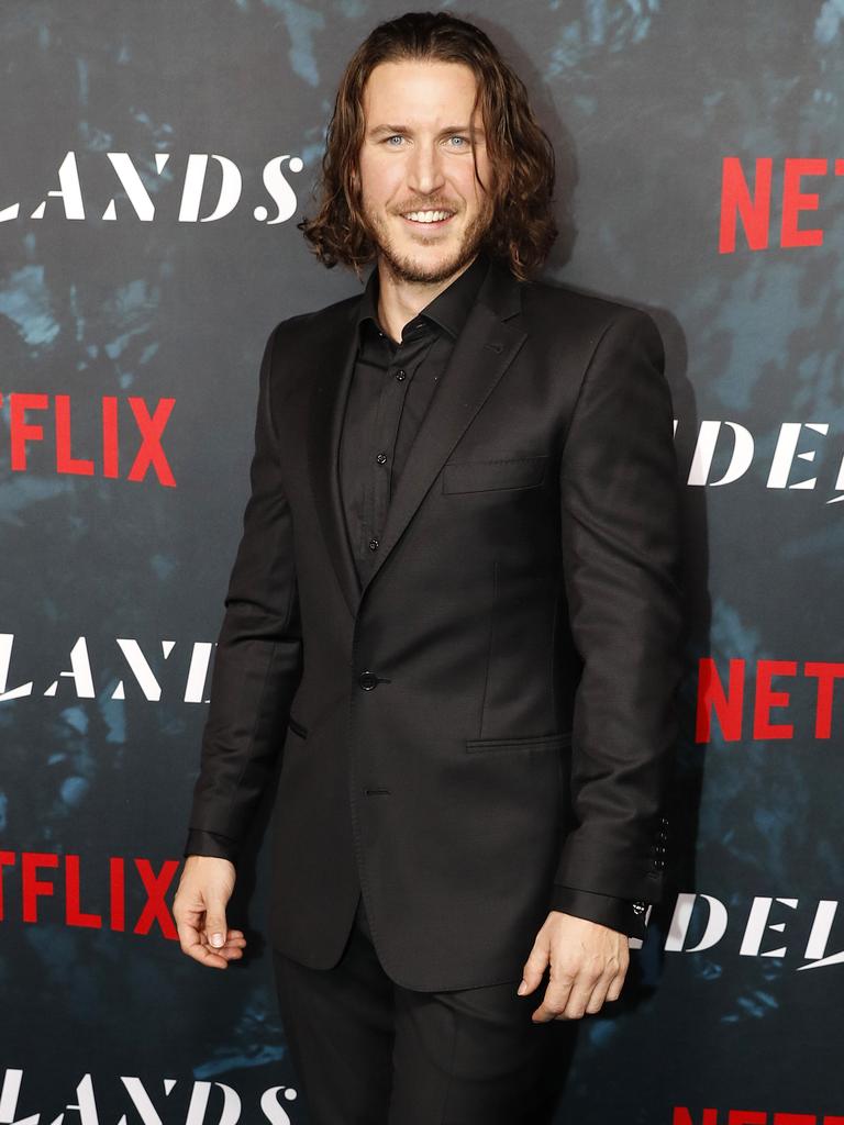 Aaron Jakubenko at the world premiere of Netflix original series Tidelands at GOMA Brisbane. Picture: Josh Woning/AAP