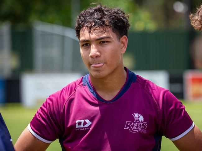 Qld Reds U16 action. Pic Tom Primmer.