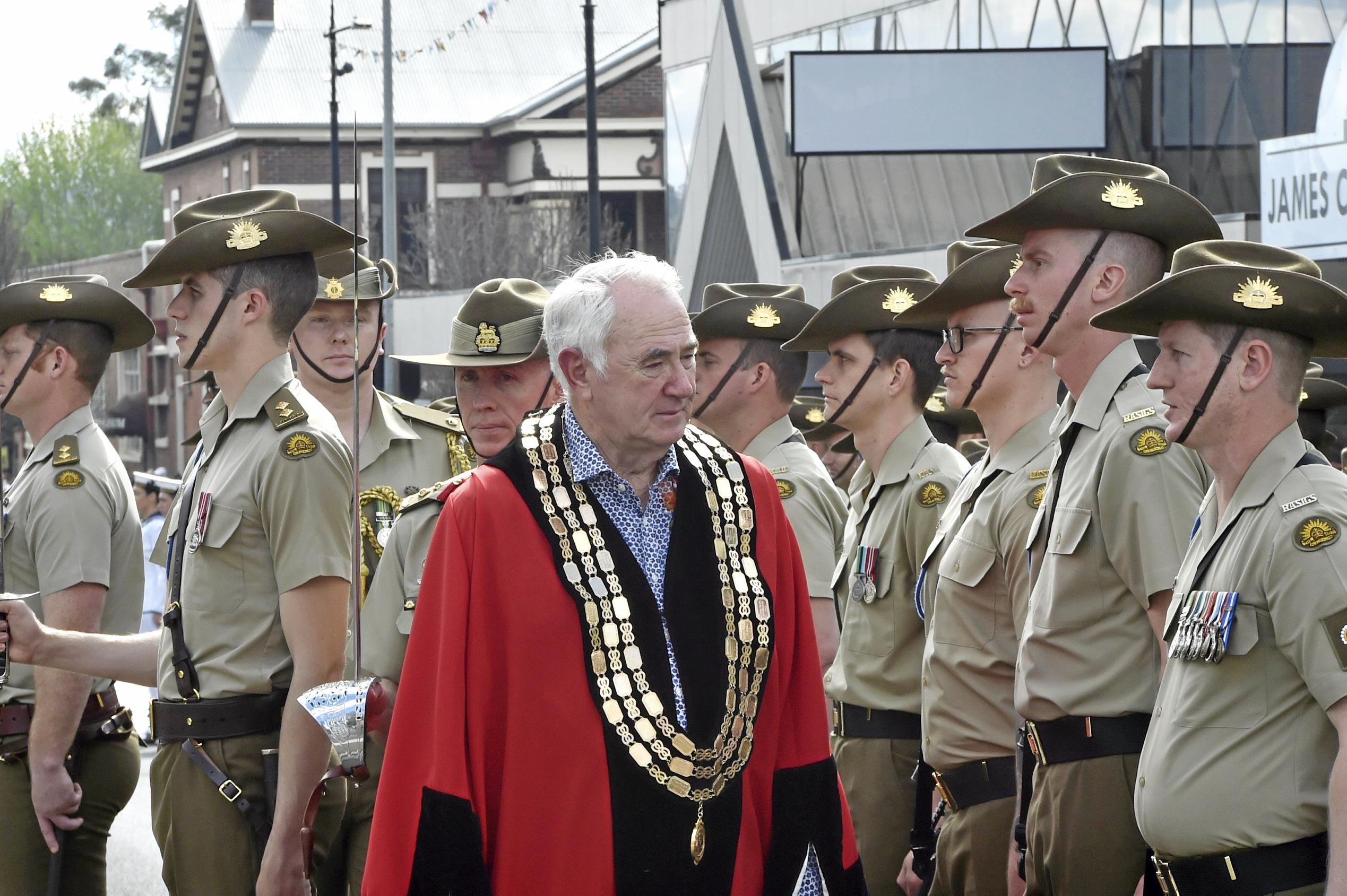 TRC Mayor Paul Antonio. Visitors to the 70th Carnival of Flowers were treated to a Freedom of the City ceremony.  Carnival of Flowers 2019: Freedom of the City. September 2019. Picture: Bev Lacey