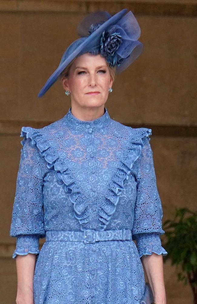 Britain's Sophie, Duchess of Edinburgh, at a Garden Party at Buckingham Palace in London on May 9, 2023, as part of the Coronation celebrations for King Charles III. Picture: AFP.