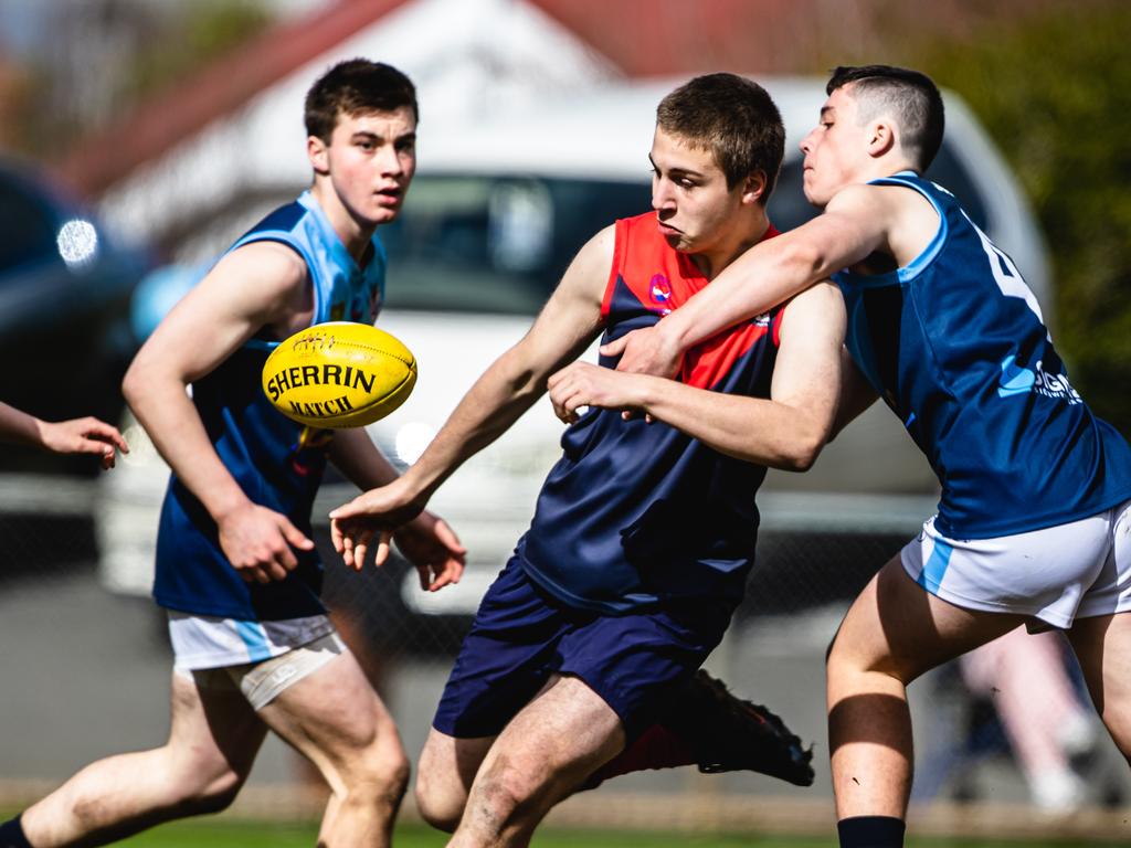 STJFA Grand Finals: North Hobart v Lindisfarne U14A1 Picture: Linda Higginson