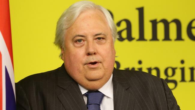 Clive Palmer MP proposing a Bill that will prevent Australian authorities disclosing information to all foreign countries in cases that could lead to the death penalty, Brisbane. Photographer: Liam Kidston