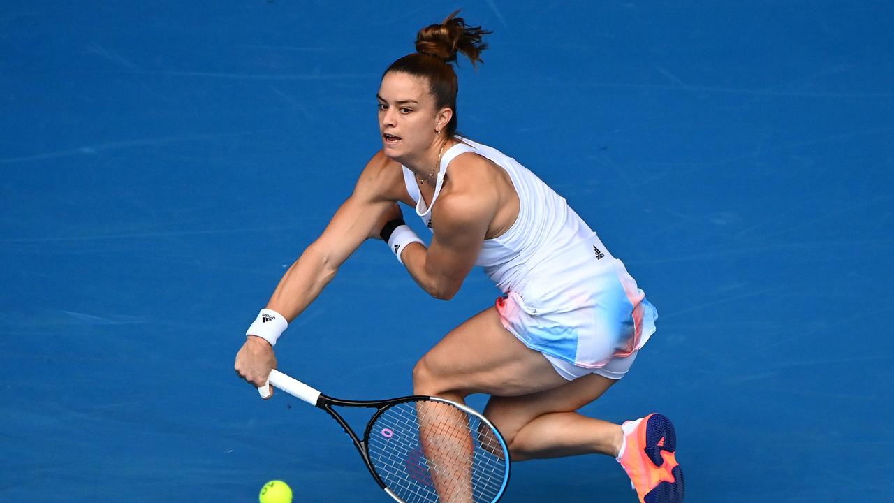 Australian Open LIVE Results: Maria Sakkari beat Tatjana Maria 6-4, 7-6 (7-2)
