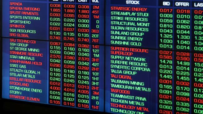 Local investors gear for the end of financial year. Picture: Damian Shaw