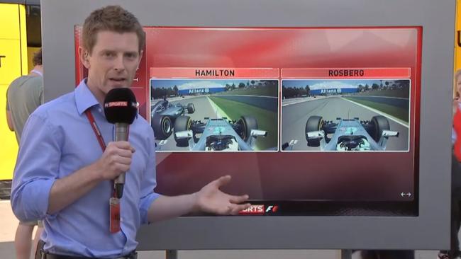 Anthony Davidson analyses the Hamilton/Rosberg crash.
