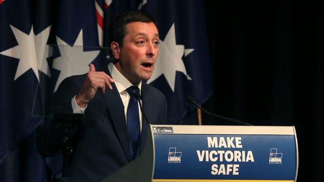 Matthew Guy has been warned he needs more positivity this time around. Picture: AAP