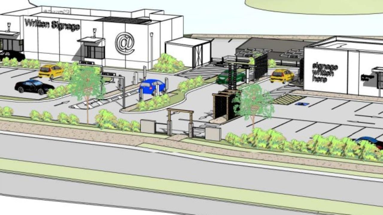 Mackay Regional Council has approved applications for two new drive-through food and drink outlets in Andergrove. Picture: Documents supplied to Mackay Regional Council