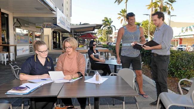 Anka Young, Naomi Noy, Chrissie Stemm, Dale Forman and Adrian Connors. Picture: Tony Martin