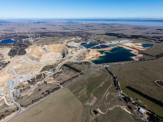 An aerial image of the Woodlawn Eco-Precinct, where the proposed waste-to-energy incinerator will be constructed.