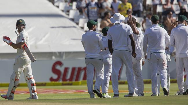 Mitchell Marsh hardly troubled the scorebook as the Aussies struggled.