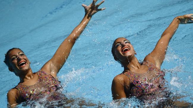 The synchronised swimming is a glorious treat that comes just once every four years for many of us.