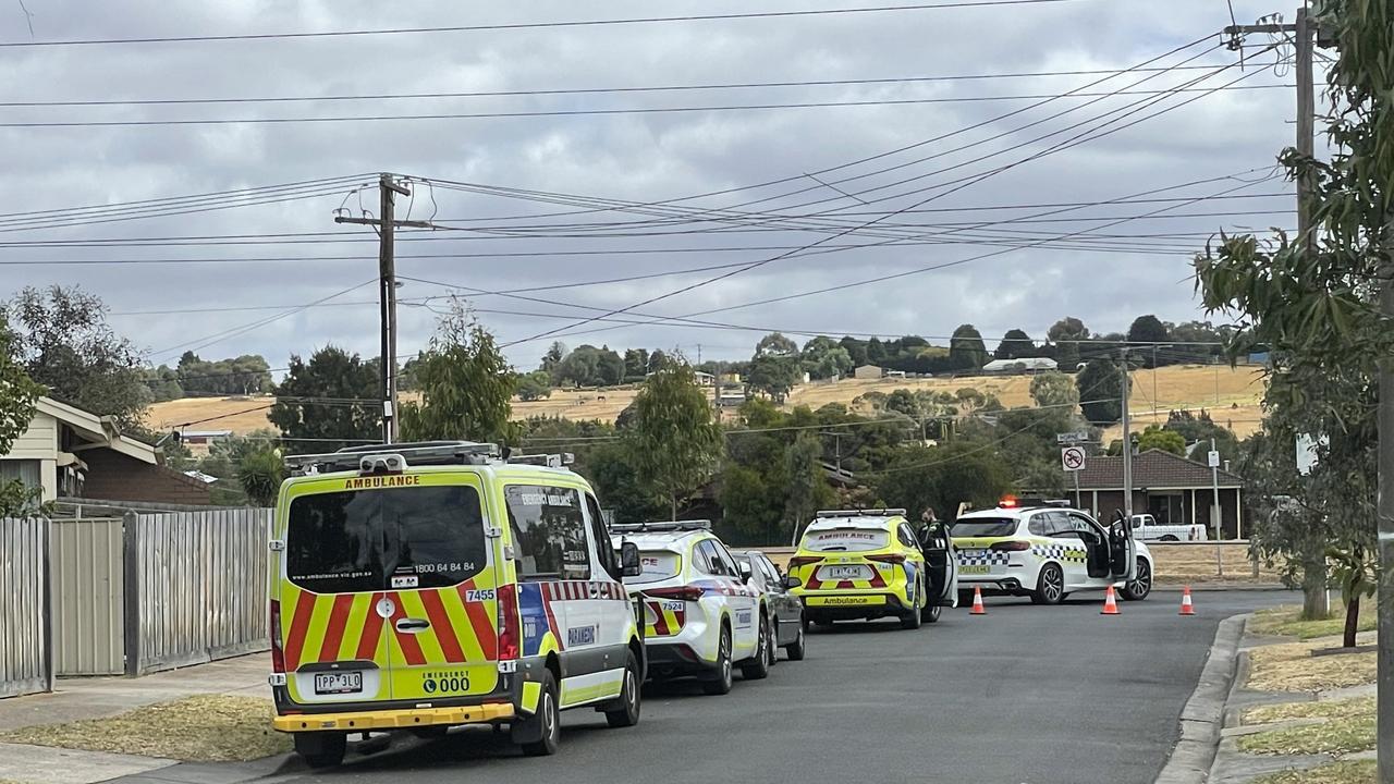 Emergency crews were called after reports of a firearms incident. Picture: NCA NewsWire / Chelsea Bunting.