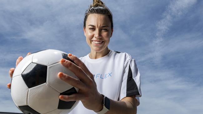 Matildas goalkeeper Mackenzie Arnold has been working as an Amazon Flex Delivery Partner, Wednesday, December 20, 2023 - Picture: Richard Walker