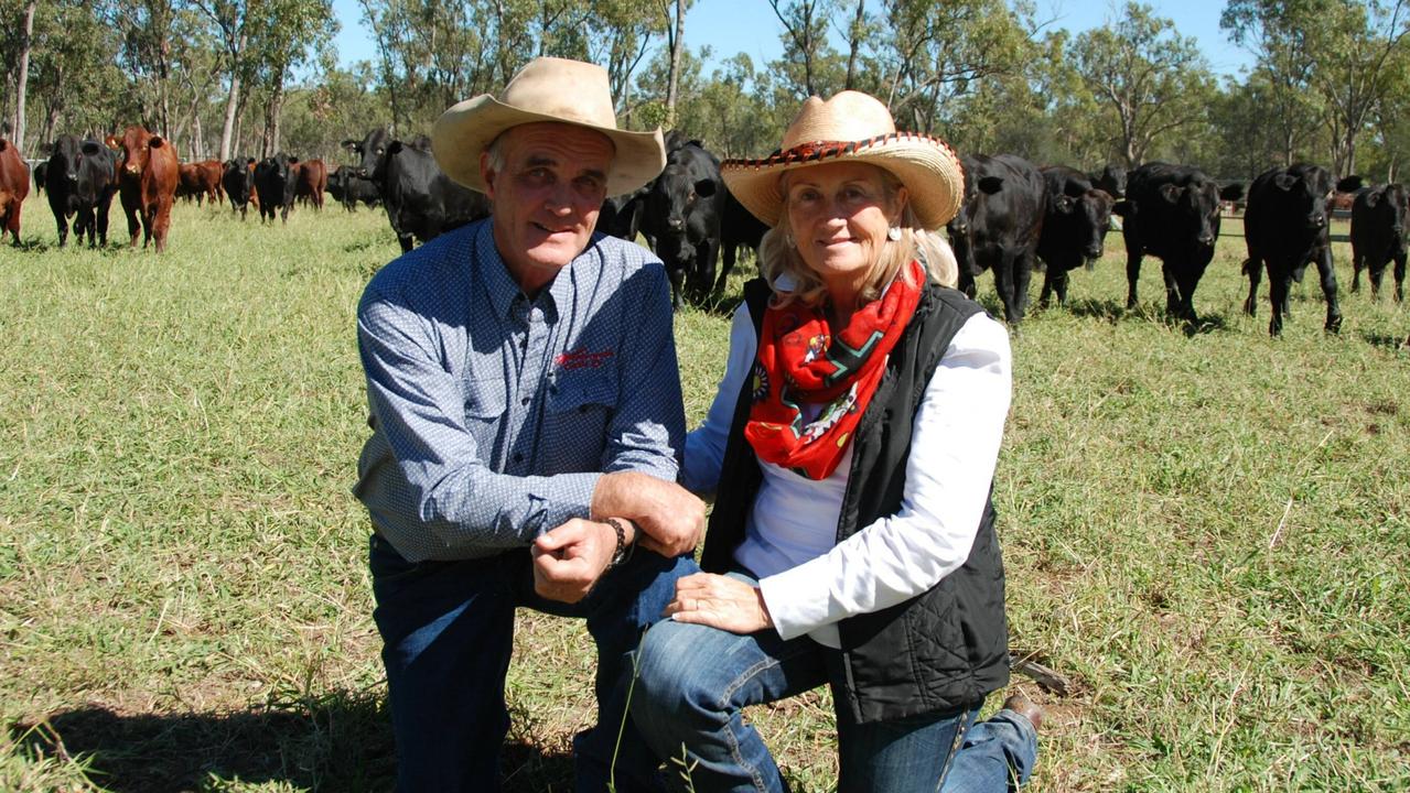 Richard and his wife Dyan Hughes manage properties on the Burdekin, near Moranbah and at Clermont. Photo: Queensland Country Life