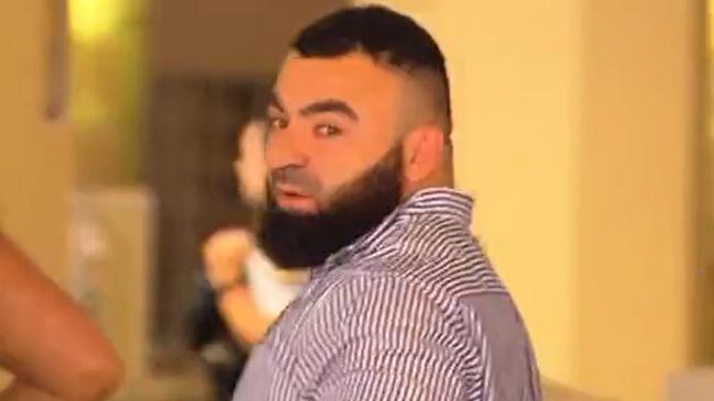 Moustafa Salami pleaded guilty to concealing a serious indictable offence of another person. Picture: 9 News