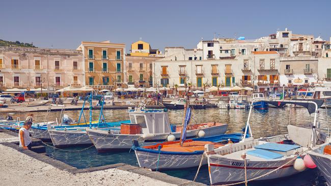 The port of Lipari in Sicily’s Aeolian Islands. Picture: Scenic.