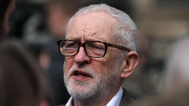 Britain's former Labour Party leader Jeremy Corbyn. Picture: Daniel Leal/AFP