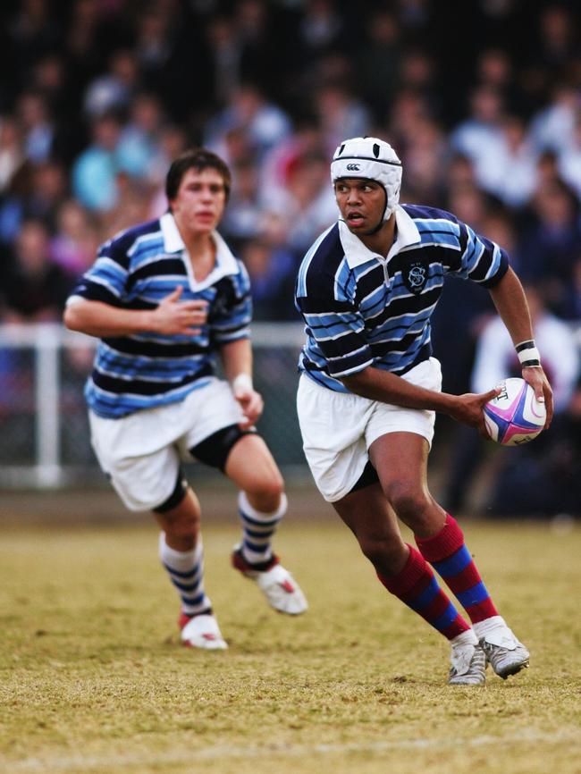 Kurtley Beale had a mortgage on his GPS jersey.