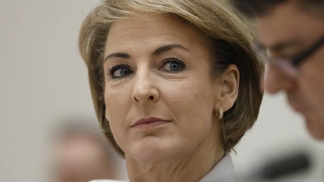 Jobs Minister Michaelia Cash has been issued with a subpoena over the AWU raids. Picture: Sean Davey