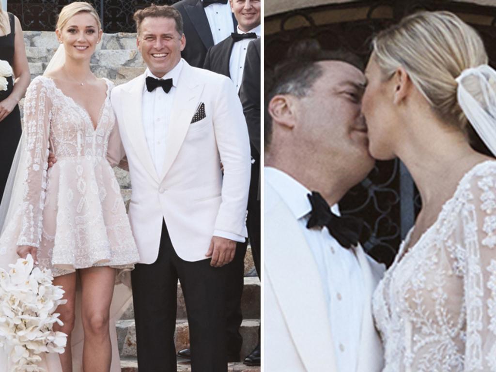 Karl Stefanovic and Jasmine Yarbrough’s official wedding photos. Picture: Supplied