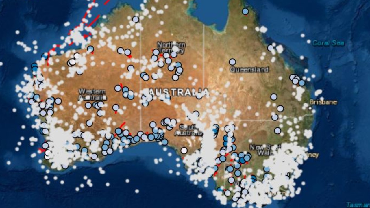 Australia’s earthquake hotspots revealed after Melbourne quake Herald Sun