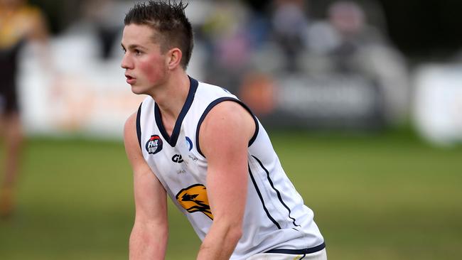 Zach Molloy in action for Whittlesea. Picture: Andy Brownbill