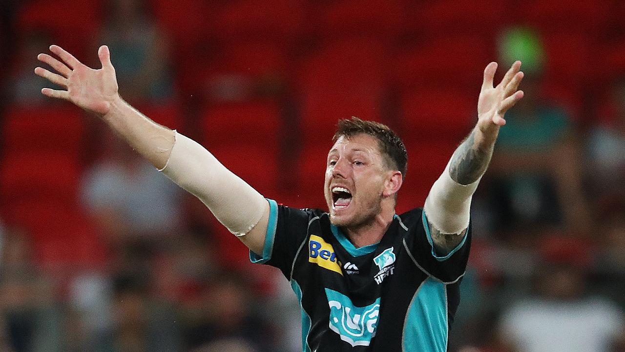 James Pattinson hopes to make his BBL return for Brisbane Heat on January 11. Picture. Phil Hillyard