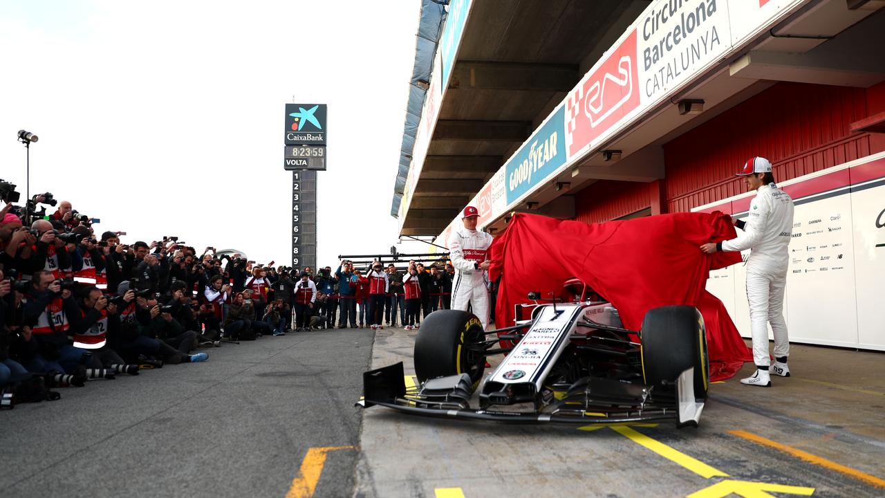 Some teams opt to reveal their cars at pre-season testing.