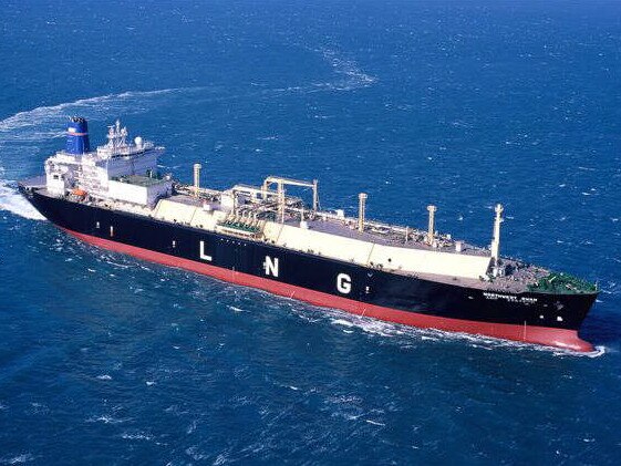 2004 : LNG tanker Northern Swan in 2004 image, to be used for transporting gas to China.IndustryShipping