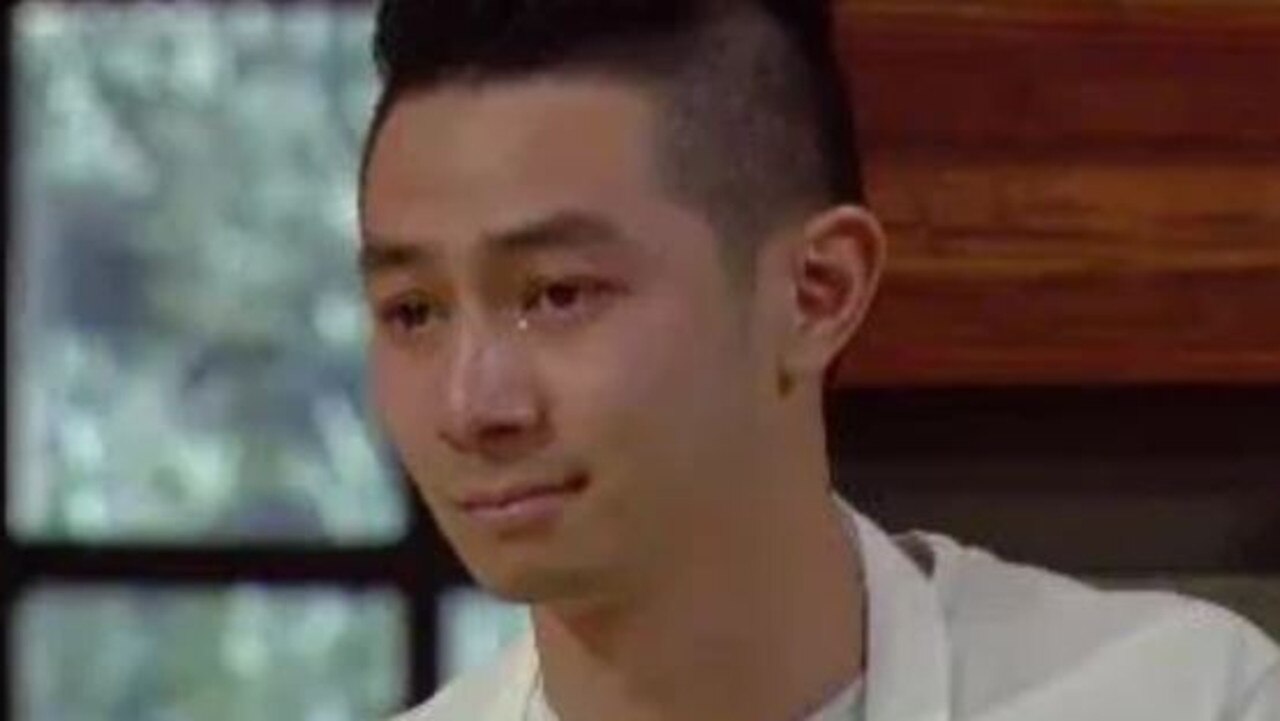 Last year Reynold broke down during the emotional family-inspired challenge. Picture: Channel 10