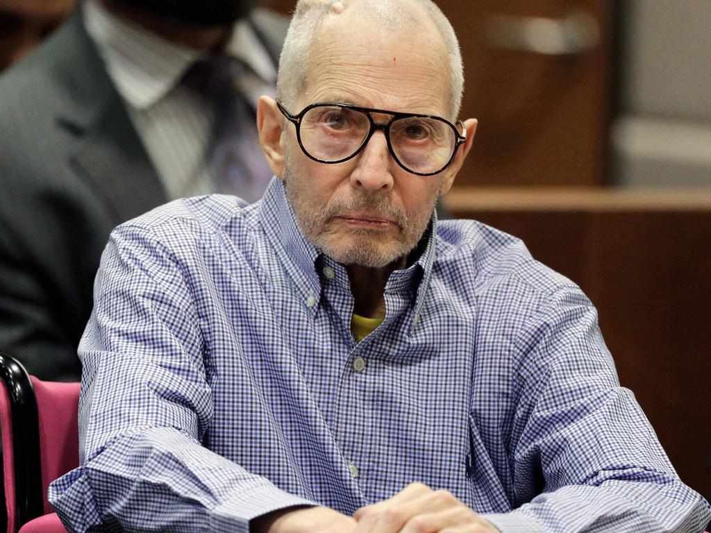 Durst sits in a courtroom in Los Angeles in 2016. Picture: AP/Jae C. Hong