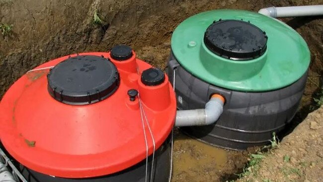 A generic photo of a septic tank.