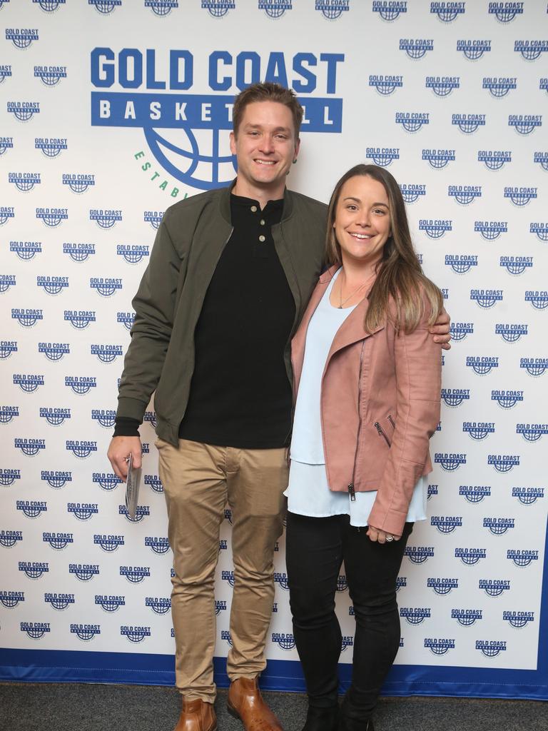 Gold Coast Rollers host the Logan Thunder in the first elimination final of the NBL1 North conference finals. Josh and Hannah Pascoe 12 August 2022 Carrara. Picture by Richard Gosling