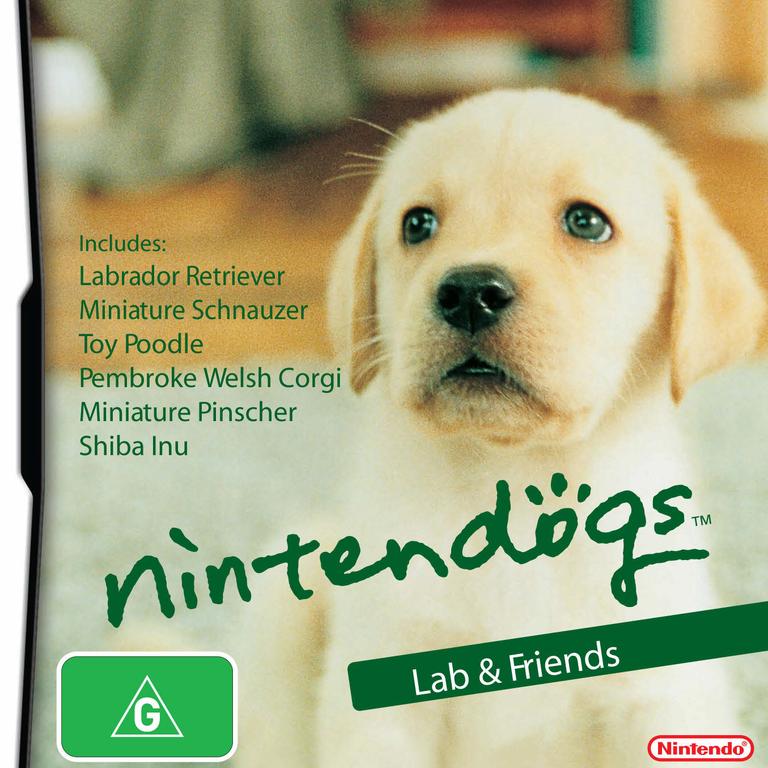 Nintendogs was sold in multiple variants, including one focused on labradors. Picture: Nintendo