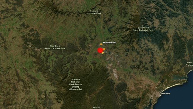 Residents of New South Wales were woken up by a 4.7 magnitude earthquake that struck near Muswellbrook in the Hunter region.