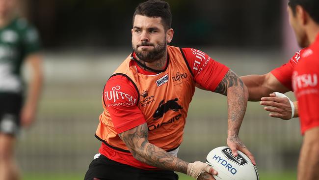 Adam Reynolds during South Sydney Rabbitohs training at Redfern oval. Picture: Phil Hillyard