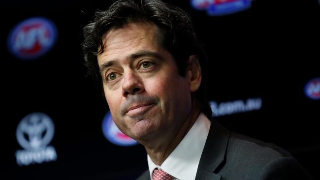 AFL chief executive Gillon McLachlan has made the call on Round 1.