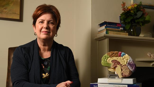 Dr Michelle Atchison – Psychiatrist and vice president of the AMA SA branch says private sector mental health services are struggling with extra demand post- COVID. Picture: Tricia Watkinson