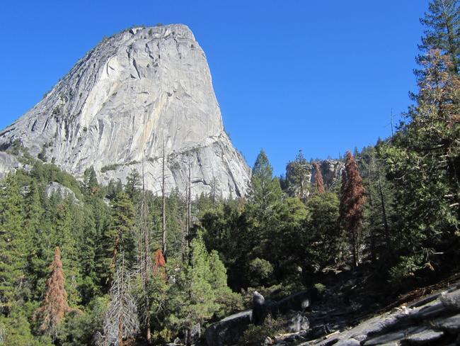 Stunning views of the Half Dome in Yosemite National Park. Picture: Sarah Sharples