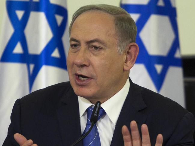 Israeli PM Benjamin Netanyahu.