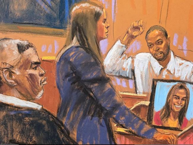 Deonte Nash, Cassie Ventura's stylist testifies. Picture: Supplied/AP