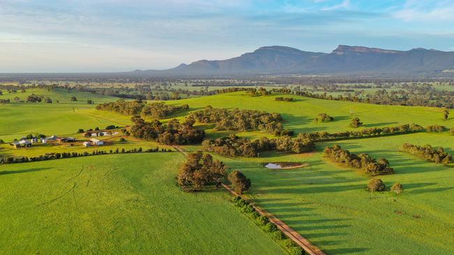 The Fitzgerald family is selling a 809ha farm near Pomonal in western Victoria.