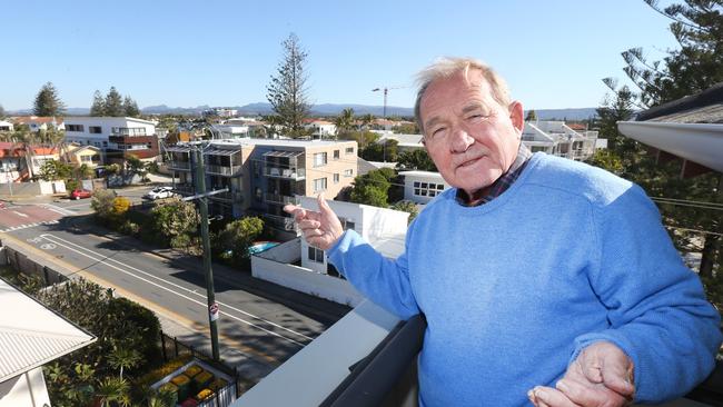 Mermaid Beach Community Association President Alf Vockler. Picture Mike Batterham