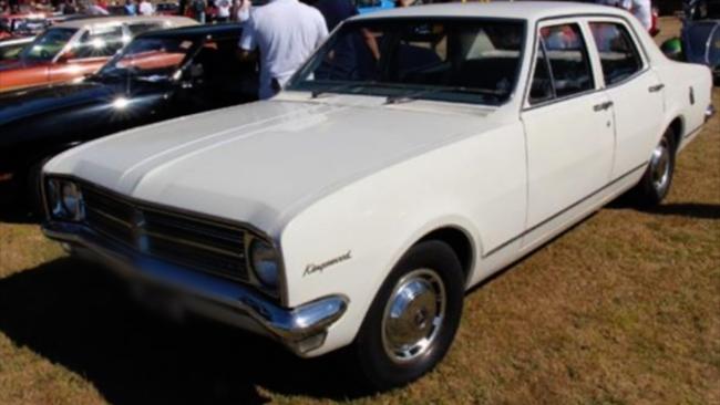 A white 1968-model Holden HK Kingswood sedan like the one police believe Pauline Sowry was travelling in.