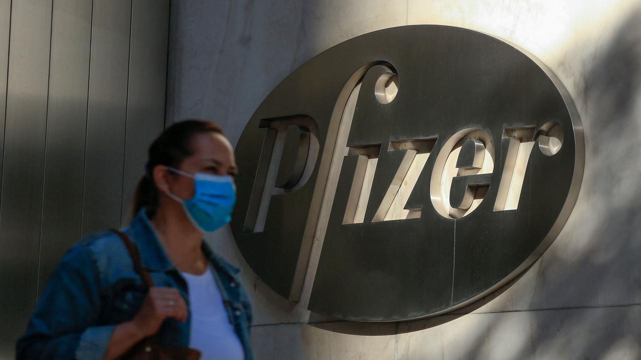 Pfizer late last month reported a net loss of $2.38bn for the third quarter of 2023. Picture: AFP