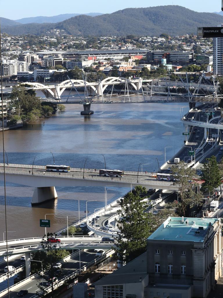 Views from the top of the $3.6 billion Queen's Wharf Brisbane. Picture: Supplied