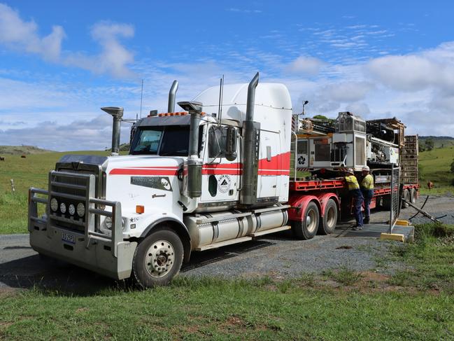 The final drill rig related to the former Pioneer-Burdekin Pumped Hydro Project has been removed from the Pioneer Valley. Picture: Queensland Hydro