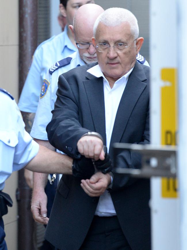 Ron Medich lead from court today. Picture: Jeremy Piper                        <a class="capi-image" capiId="a732738677ecb1b419eaf52dae9a6b3e"></a>